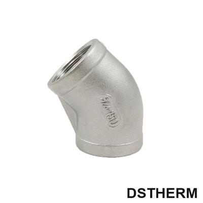 Stainless Steel Pipe Fitting 45 Degree Elbow - 副本