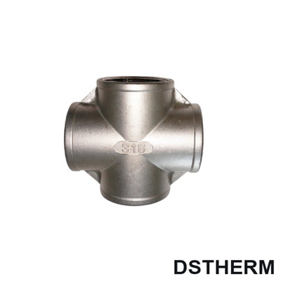 Stainless Steel Pipe Fitting 4-Way Cross