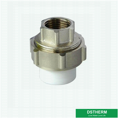 DIN Standard CW617N Nickel Plated Heavier Type Customized Female Union For Ppr Fittings