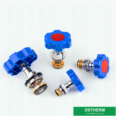 Plastic Bule Handle Ppr Stop Valve Cartridges