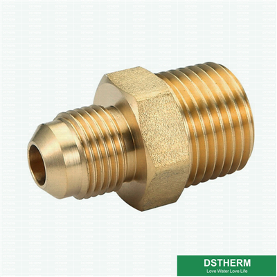 Flared Fittings Brass Flared Threaded Double Male Reducer Coupling