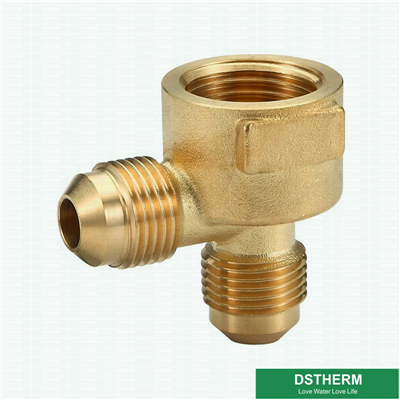 Flared Fittings Brass Flared Female Threaded Type T Elbow