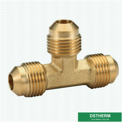 Flared Fittings Brass Flared Equal Threaded Tee