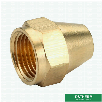 Flared Fittings Brass Flared Female Threaded Coupling With Long Nipple