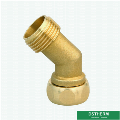 Brass Copper One Way Pipe Fittings Union Connector 
