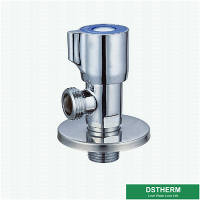 Chrome Plated Round Handle Custimized Brass Angle Valve