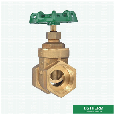 Brass Gate Valve Green Handle PN20 Brass Gate Valve