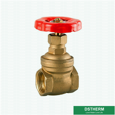 Brass Gate Valve Red Handle 200WOG High Pressure Brass Gate Valve