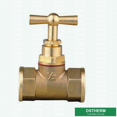 Brass Gate Valve PN20 High Pressure Doubel Female Brass Global Valve Brass Gate Valve 