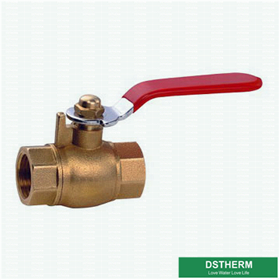 Rond Body Steel Handle Brass Stem Brass Ball Brass Ball Valve