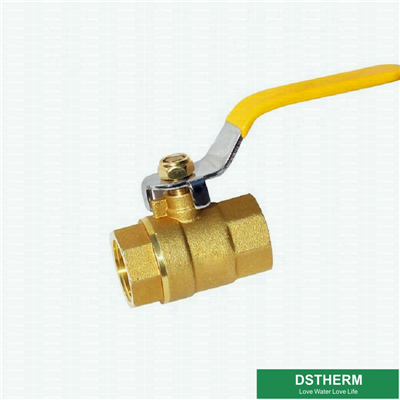 Brass Double Female Water Flow Brass  Ball valve 