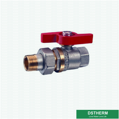 Male Female Union High Pressure Brass Ball Valve 