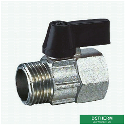 Male Female Mini Brass Ball Valve 