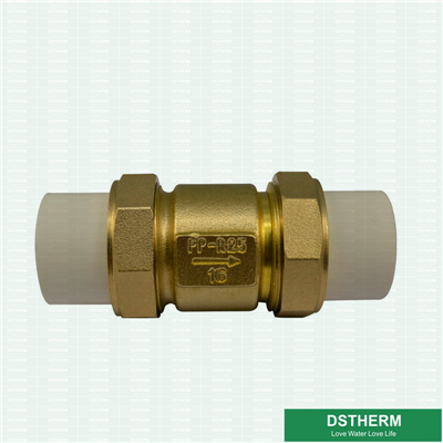 Brass Straight Filter Valve With Ppr Connector Brass Round Body Check Valve 