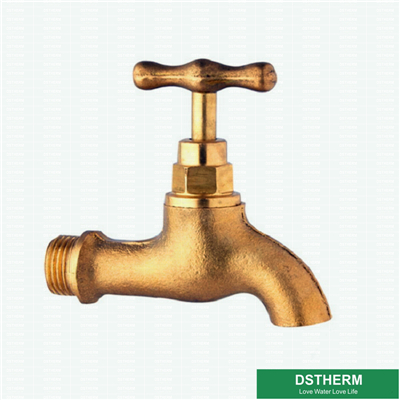 Brass Color Heavier Customized Taps Brass Bibcock