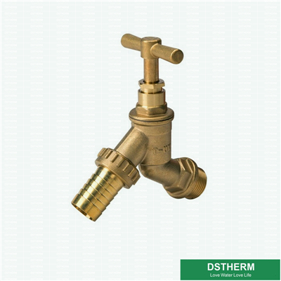 Type Tee Brass Tap Customized Heavier Weight Brass Bibcock