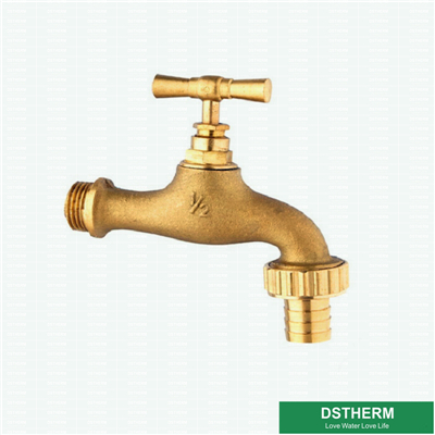 Male Threaded Stop Brass Bibcock For Washing Machines Water Bicock Water Tap