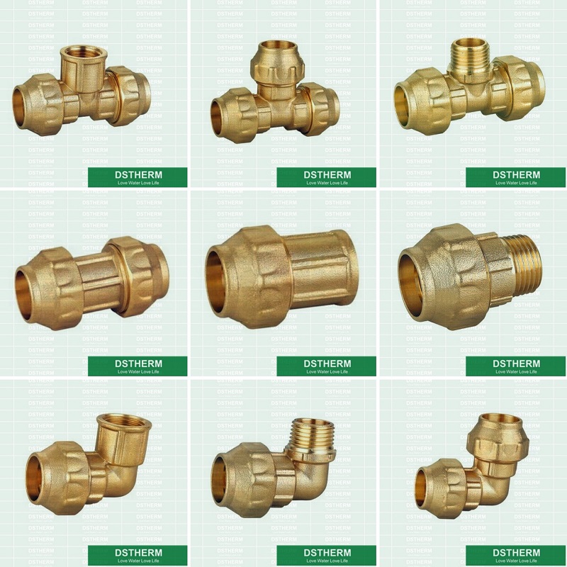 PE Tube Compression Fitting PTCF0009